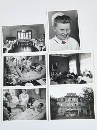 Deutsches Rotes Kreuz 6 Pressefotos aus der Zeit,...