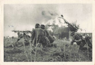 Ansichtskarte "Kampf im Osten - Frühjahrsschlacht um Charkow 1942"