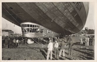 Ansichtskarte "Graf Zeppelin - Führergondel"