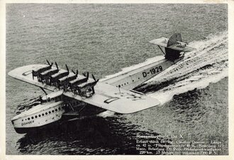 Ansichtskarte "Riesenflugboot Do X"
