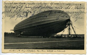 Ansichtskarte "Frankfurt a. M. Flug und Luftschifffahrt Rhein-Main"