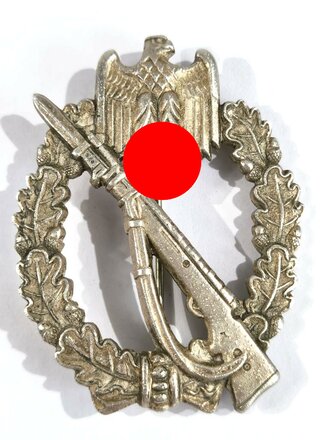Infanterie Sturmabzeichen in silber, unbekannter Hersteller , markiert MK