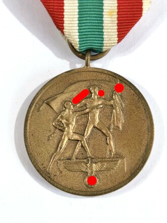 Medaille zur Erinnerung an die Heimkehr des Memellandes...