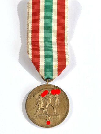 Medaille zur Erinnerung an die Heimkehr des Memellandes...