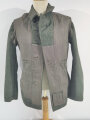 Heer, Feldbluse Modell 1936 für Mannschaften. Leicht getragenes Kammerstück, in der Zeit unten gekürzt, der Adler neuzeitlich vernäht