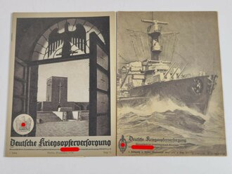 "Deutsche Kriegsopferversorgung" 4 Hefte in gutem Zustand