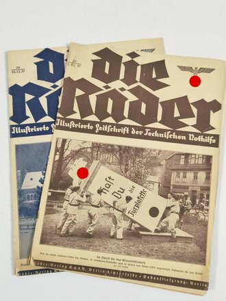 2 Ausgaben " Die Räder" Illustrierte...