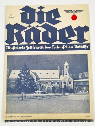 2 Ausgaben " Die Räder" Illustrierte Zeitschrift der Technischen Nothilfe"