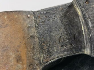 Paar Halbschuhe zum Waffenrock der Wehrmacht. Getragenes  Paar, Sohlenlänge 28cm