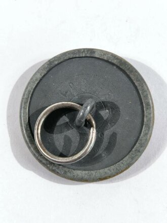 Preussen , Sergeantenknopf , Durchmesser 29mm, braun lackiert