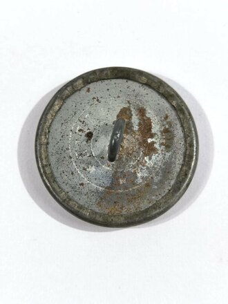Preussen , Sergeantenknopf , Durchmesser 29mm, feldgrau lackiert