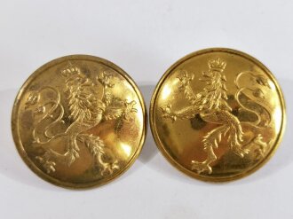 Bayern , Sergeantenknopf Paar, Durchmesser 29mm,...