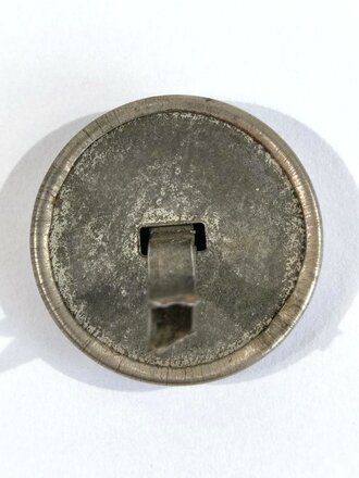 Steckrosette für eine Schuppenkette, silbern, 25mm Durchmesser