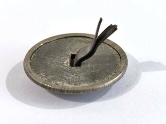Steckrosette für eine Schuppenkette, silbern, 25mm Durchmesser