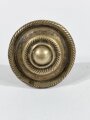 Steckrosette für eine Schuppenkette, silbern, 25mm Durchmesser