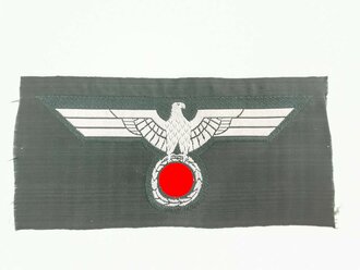 Heer, Brustadler für Mannschaften Modell 1940,  hellgrau auf dunkelgrün, ungetragenes Stück