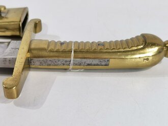 Sachsen, Artillerie Faschinenmesser Modell 1849. Gereinigtes Stück in gutem Gesamtzustand