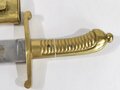 Sachsen, Artillerie Faschinenmesser Modell 1849. Gereinigtes Stück in gutem Gesamtzustand