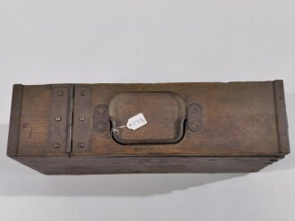 1. Weltkrieg, Gurtkasten für MG08 08/15 aus Holz