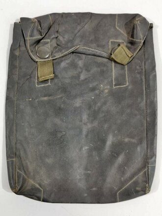 Tasche für die Gasplane der Wehrmacht, gummierte Ausführung, weich