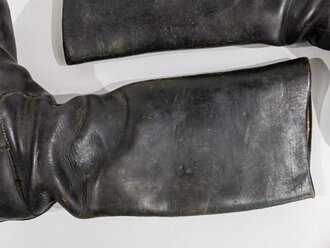 Paar Stiefel für Unteroffiziere der Wehrmacht. Getragenes Paar, Sohlenlänge 28,5cm