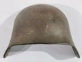 1.Weltkrieg Stirnpanzer für den Stahlhelm , feldgrauer Originallack