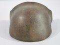 1.Weltkrieg Stirnpanzer für den Stahlhelm , feldgrauer Originallack