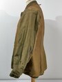 U.S. WWI Tunic Model 1917. Collar disk " Cavalry headquarters" The soldier was part of the 28 Infantry Division , with arrived in Europe in May 1918 and was part of several battles in France. Good condition, insignia original sewn