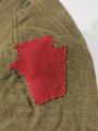 U.S. WWI Tunic Model 1917. Collar disk " Cavalry headquarters" The soldier was part of the 28 Infantry Division , with arrived in Europe in May 1918 and was part of several battles in France. Good condition, insignia original sewn