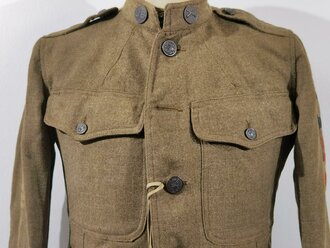 U.S. WWI Tunic Model 1912. Collar disk "...