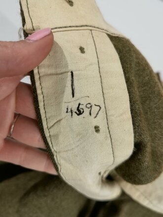 U.S. WWI  Model 1917 trousers, label with 1917 date. Used, good condition