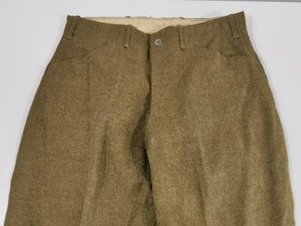 U.S. WWI  Model 1917 trousers, label with 1917 date....