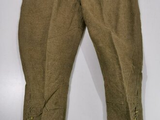 U.S. WWI  Model 1917 trousers, label with 1917 date. Used, good condition