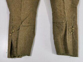 U.S. WWI  Model 1917 trousers, label with 1917 date. Used, good condition