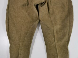 U.S. WWI  Model 1917 trousers, label with 1917 date. Used, good condition