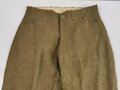 U.S. WWI  Model 1917 trousers, label with 1917 date. Used, good condition