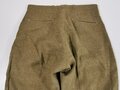 U.S. WWI  Model 1917 trousers, label with 1917 date. Used, good condition