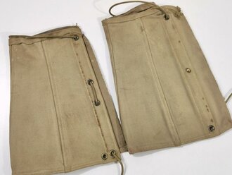 U.S. WWI  Model 1910 leggings, well used pair