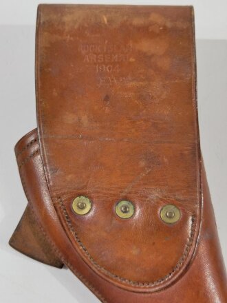 U.S. 1904 dated Revolver holster by Rock Island Arsenal, used, good condition