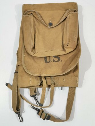 U.S. 1918 dated haversack with meat can pouch. Some...