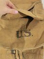 U.S. 1918 dated haversack with meat can pouch. Some storage waer, otherwise in very good condition