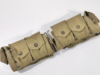 U.S. Model 1910 cartridge belt, early "Eagle...