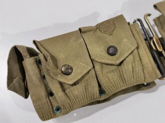 U.S. Model 1910 cartridge belt, early "Eagle...