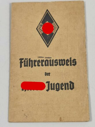 Ausweise eines HJ Führer und Feldscher im Bann 427 Strohgäu./ Leonberg