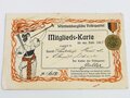 Württembergische Volkspartei, Mitglieds Karte von 1905