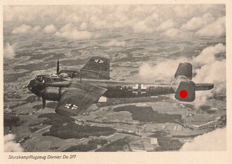 Ansichtskarte "Sturzkampfflugzeug Dornier Do 217"