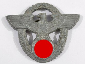 Feuerwehr III.Reich, Mützenadler aus Zink, ein...