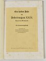 Reichsarbeitsdienst "Ein halbes Jahr im Arbeitsgau XXIX Bayern-Ostmark" 63 Seiten, komplett, Buchrücken defekt