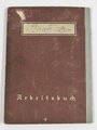 Arbeitsbuch eines Schlosser, der von 1935 bis 1945 bei den "Motoren Werke Mannheim vorm. Benz" gearbeitet hat