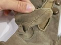 Paar Wildleder Handschuhe für Offiziere der Wehrmacht , getragenes Paar